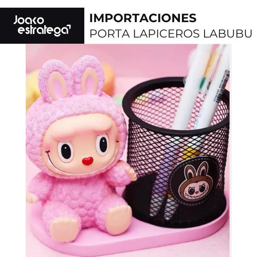 PORTA LAPICEROS LABUBU HAVE A SEAT